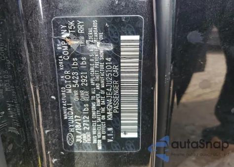 2018 Genesis G80 Base из США, поврежденный, VIN KMHGN4JE4JU251014